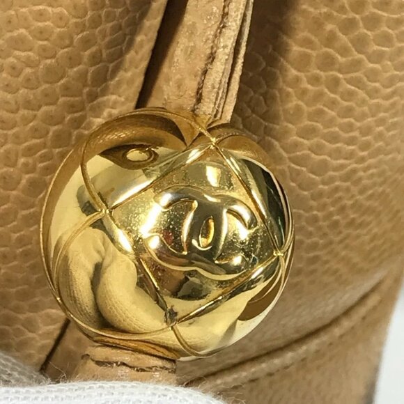 CHANEL vintage CC CC Mark Coco Ball Shoulder Bag Tote Bag Chain Bag Shoulder Bag - Picture 12 of 16